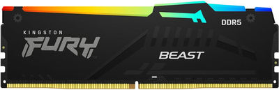 Мемориски модул Kingston Fury Beast RGB 32GB (2x16GB) DDR5 5600 CL40