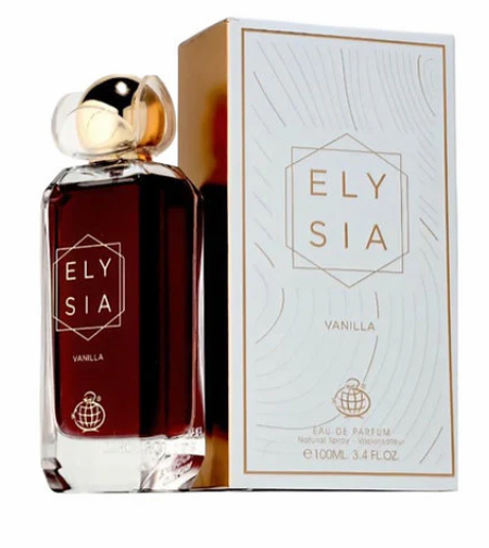 Eau de Parfum Fragrance World Elysia Vanilla, 100 ml