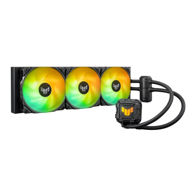 Ftohës me ujë ASUS TUF GAMING LC II 360 ARGB, 12 cm, i zi