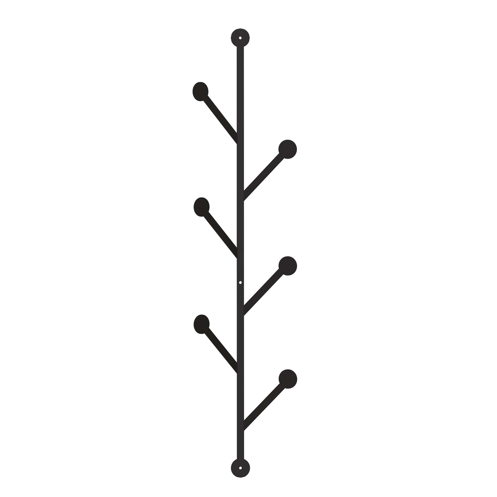 Varëse metalike Decortie Ponpon, 94cm, e zezë