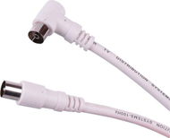 Kabllo antene Cabletech (KPO2740F-5), 5m, e bardhë Kabllo antene Cabletech (KPO2740F-5), 5m, e bardhë