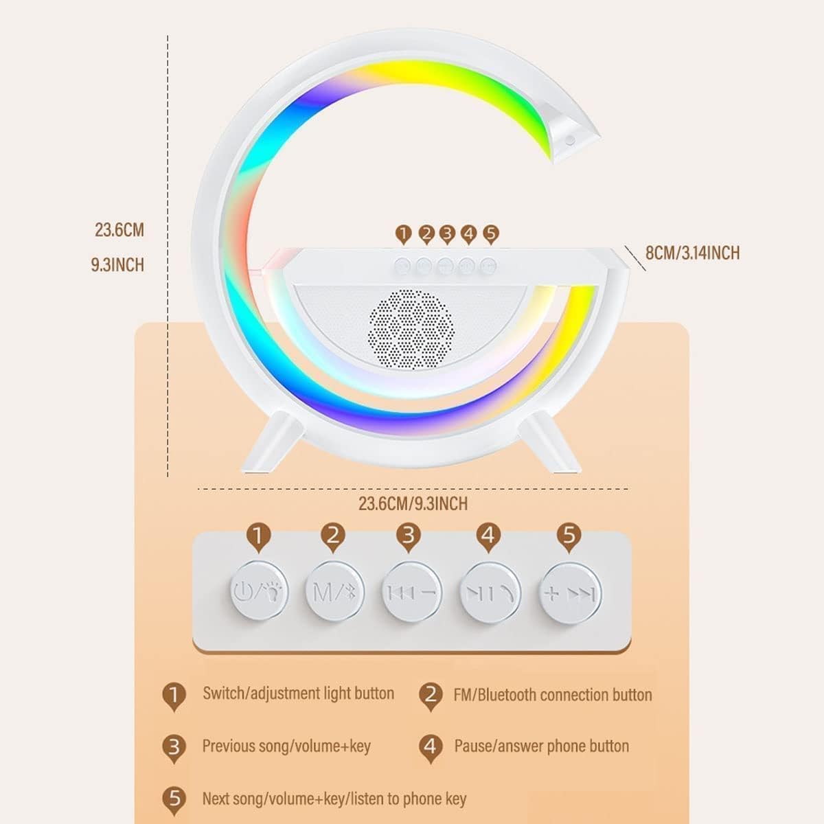 Karikues për telefon VEOX, bluetooth, i bardhë