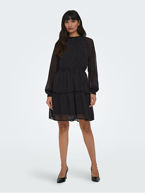 Fustan ONLY ONLISABELLA Regular Fit 15308982 Black