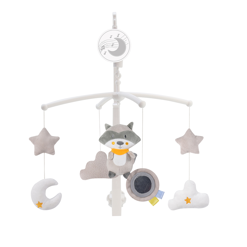 Lodër shtrati për bebe Cangaroo Dreamy, bezhë