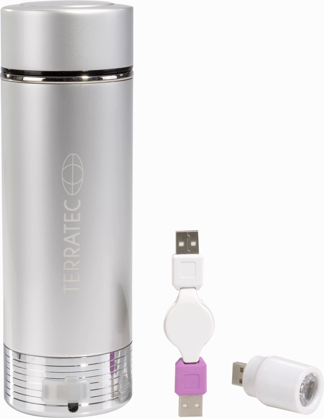 Termos TerraTec HotPot, 1.2 l, i argjendtë