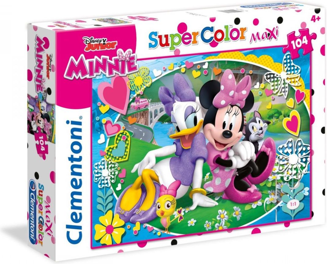 Clementoni Minnie Mouse Сложувалка, 104 Парчиња