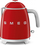 Ibrik Smeg KLF05RDEU, 1400W, 0.8L, i kuq 