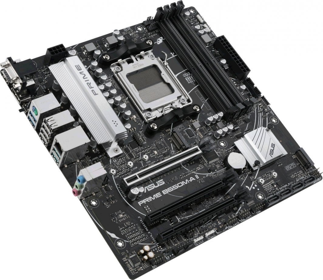 Plakë amë Asus PRIME B650M-A II-CSM, Micro ATX, DDR5, PCIe 5.0, e zezë