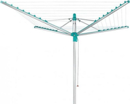 Tharëse rrobash Leifheit Linomatic 500, 231 cm, e argjendtë / e gjelbër
