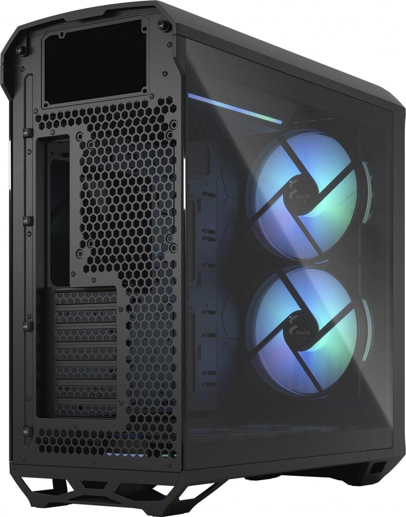 Kasë Fractal Design Torrent RGB TG Light Tinte, e zezë, Full Tower