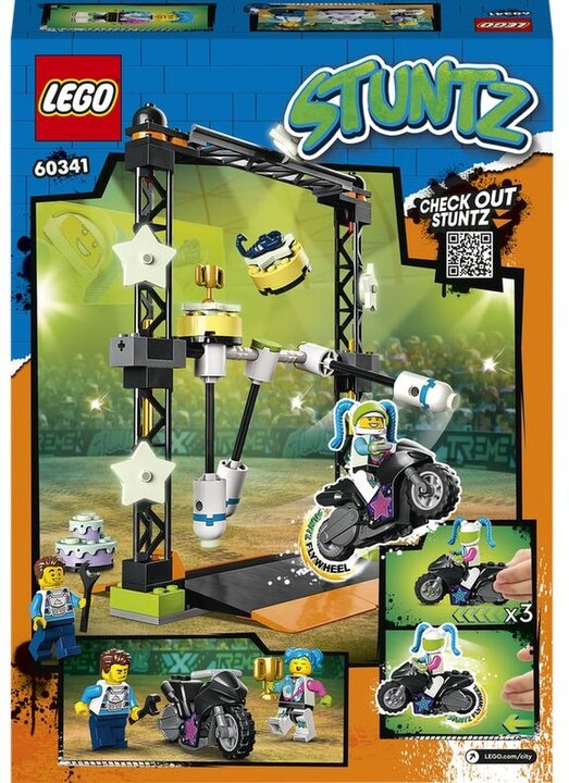 Set lodër LEGO® City 60341 Hammer Stunt Challenge, 117 pjesë