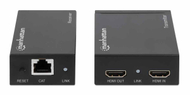 Set zgjerues sinjali Manhattan 207461, 1080p HDMI-Ethernet