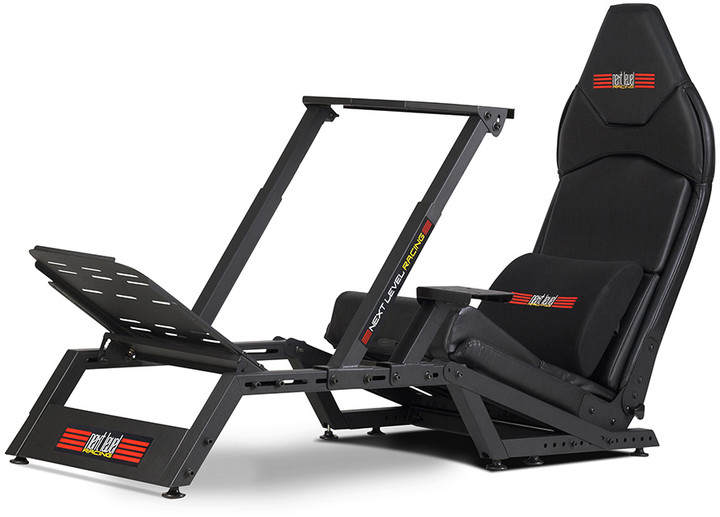 Karrige për gara Next Level Racing F-GT Cockpit, e zezë