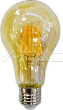 Poç elektrik V-TAC LED, COG E27, A67, 2200K, transparent