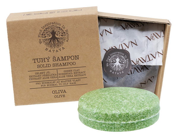 Shampo për flokë Natava Olive, 85 g