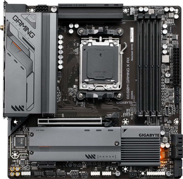 Pllakë amë GIGABYTE B650M GAMING X AX - AMD B650