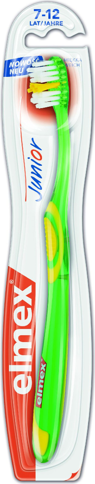 Brushë dhëmbësh Elmex Junior, e gjelbër