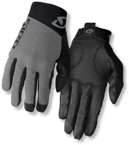 Doreza çiklizmi Giro Rivet II, XXL, të zeza / të hirta