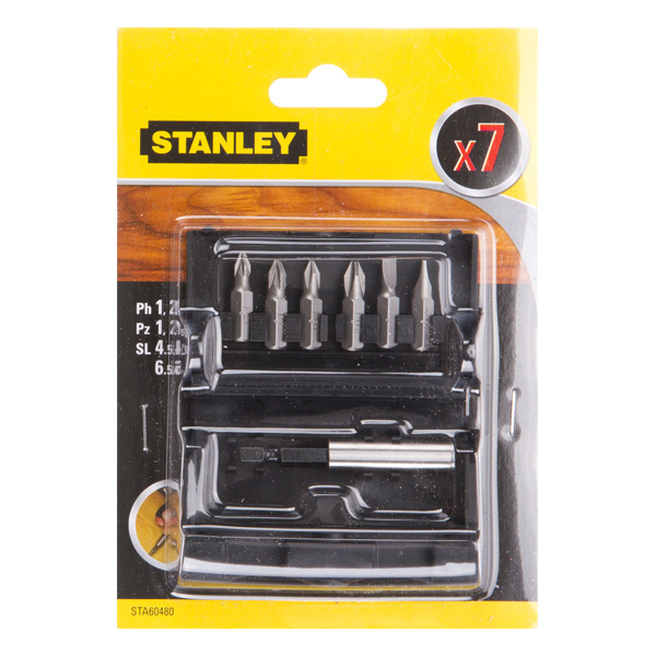 Majë për kaçavidë Stanley PZ/PH/SL + mbajtëse magnetike, 1 copë