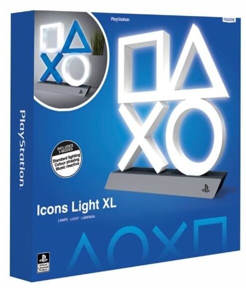 Llambë Playstation - Icons Light XL, USB