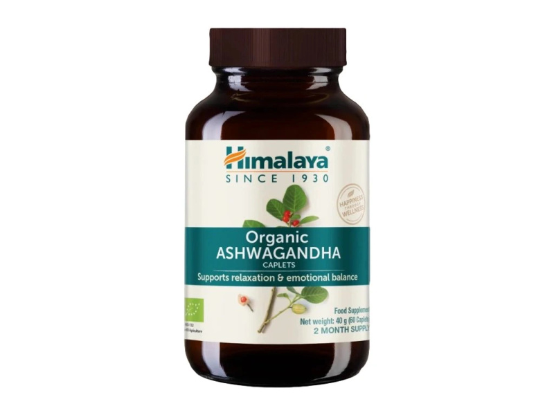 Suplemente Himalaya Organic Ashwagandha, 60 tableta