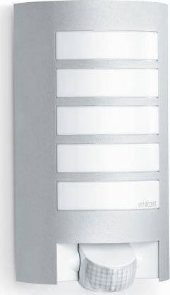 Dritë muri Steinel L 12, 60 W, me sensor alumini, e argjendtë