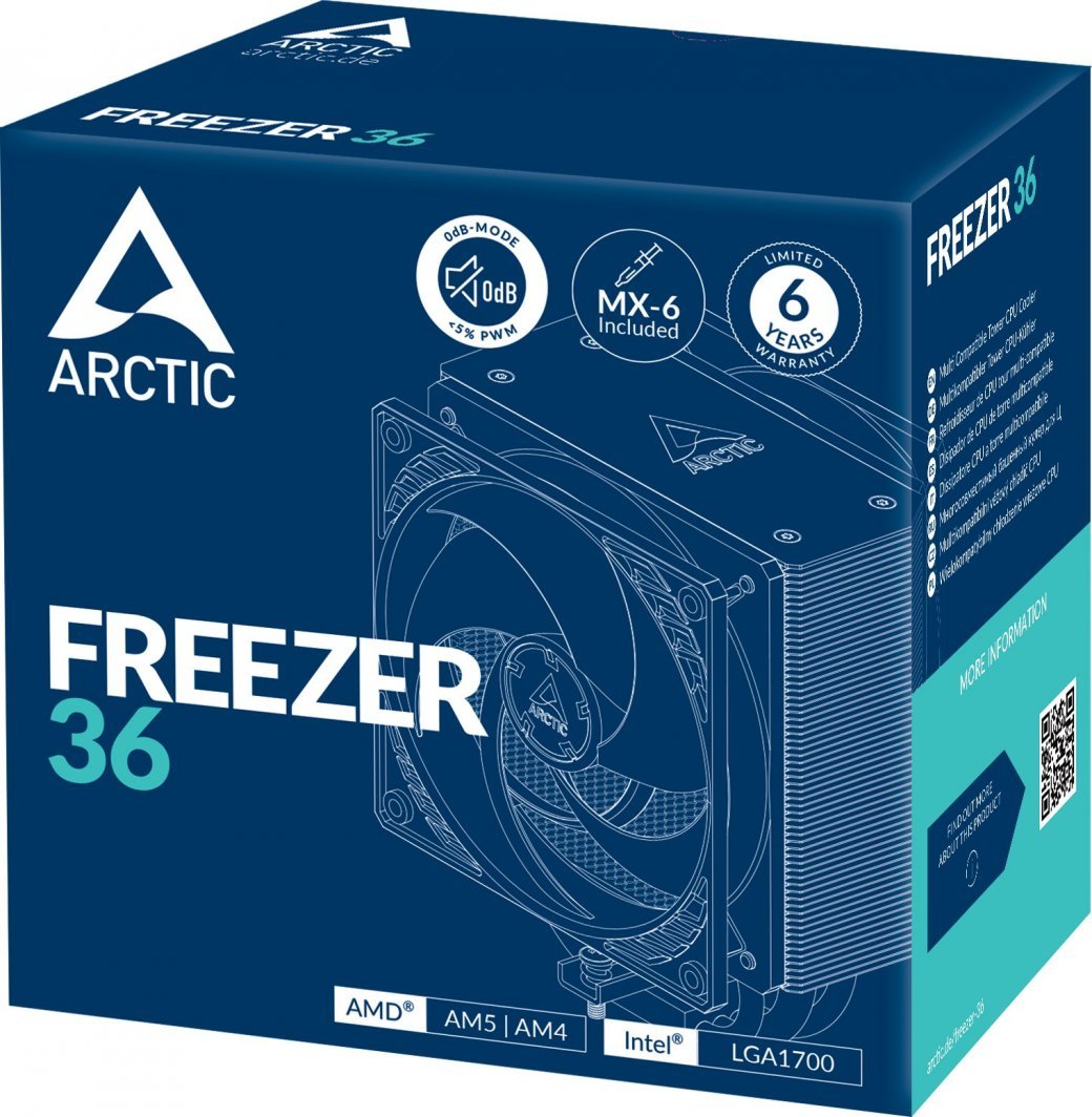 Ладилник Arctic Freezer 36 CPU (ACFRE00121A)