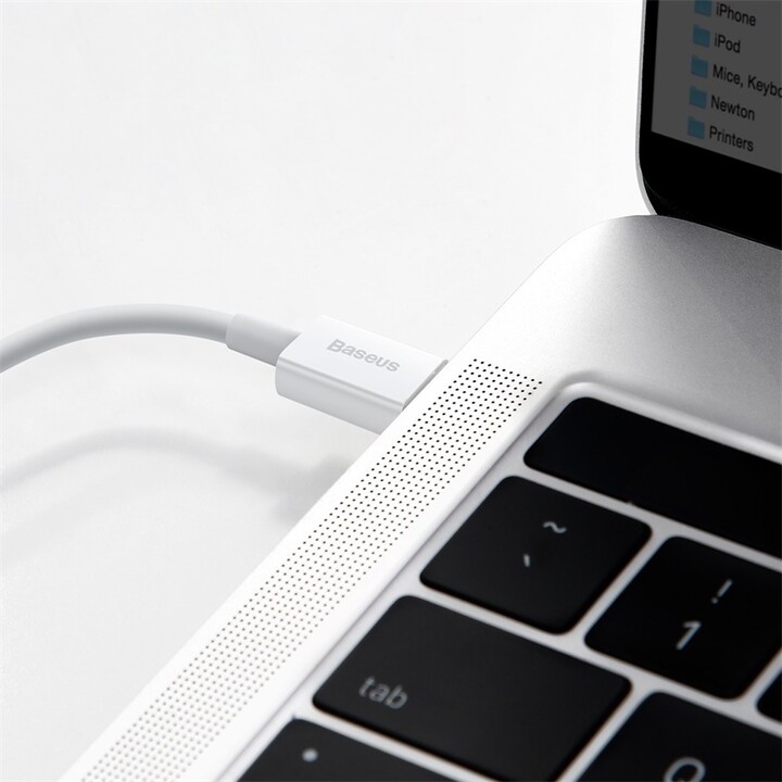 Kabllo BASEUS Superior Series USB-C - Lightning, 20W, 1m, e bardhë