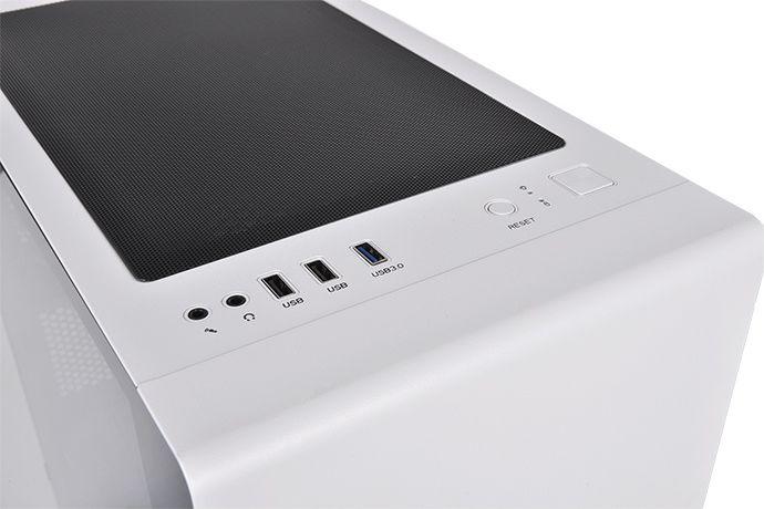 Куќиште за компјутер Thermaltake S100 TG Snow Edition, Mini Tower