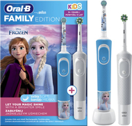 Furçë për dhëmbë Oral-B Family Edice Vitality PRO D103 Cross Action White + Vitality Kids D100 Frozen