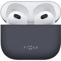 Këllëf FIXED Silky për Apple AirPods (2021), i kaltër