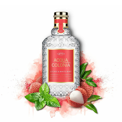 Eau de Cologne 4711 Acqua Colonia Lychee & White Mint, 170 ml