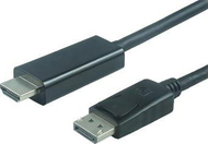 Kabllo HDMI PremiumCord, DisplayPort - HDMI, 1 m, e zezë Kabllo HDMI PremiumCord, DisplayPort - HDMI, 1 m, e zezë