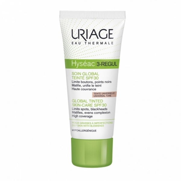 Krem korrigjues për lëkurë Uriage Hyséac 3-Regul SPF 30, 40 ml