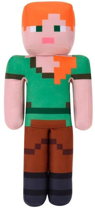 Lodër pelushi Minecraft - Alex