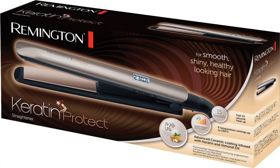 Drejtuese për flokë Remington Keratin Protect S8540