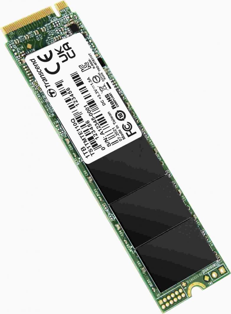 SSD диск Transcend 110Q, 1TB, M.2 2280 PCI-E x4 Gen3 NVMe