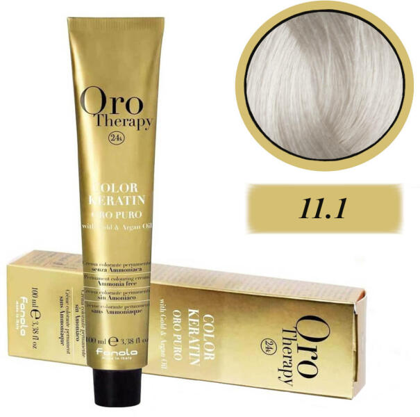 Ngjyrë për flokë Fanola Oro Therapy, 11/1, 100 ml