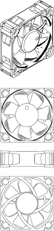 Ftohës Noctua NF-A4x10 FLX, 40 mm