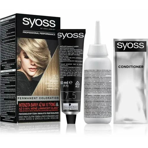 Ngjyrë për flokë Syoss, 7.5 Natural Ash Blonde, 50 ml