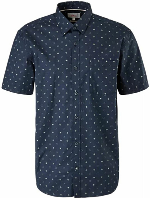 Këmishë s.Oliver Regular Fit, e zezë, nr. XXL