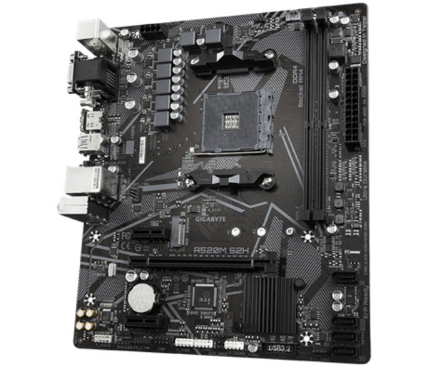 Pllakë amë Gigabyte A520M S2H Socket AM4 micro ATX