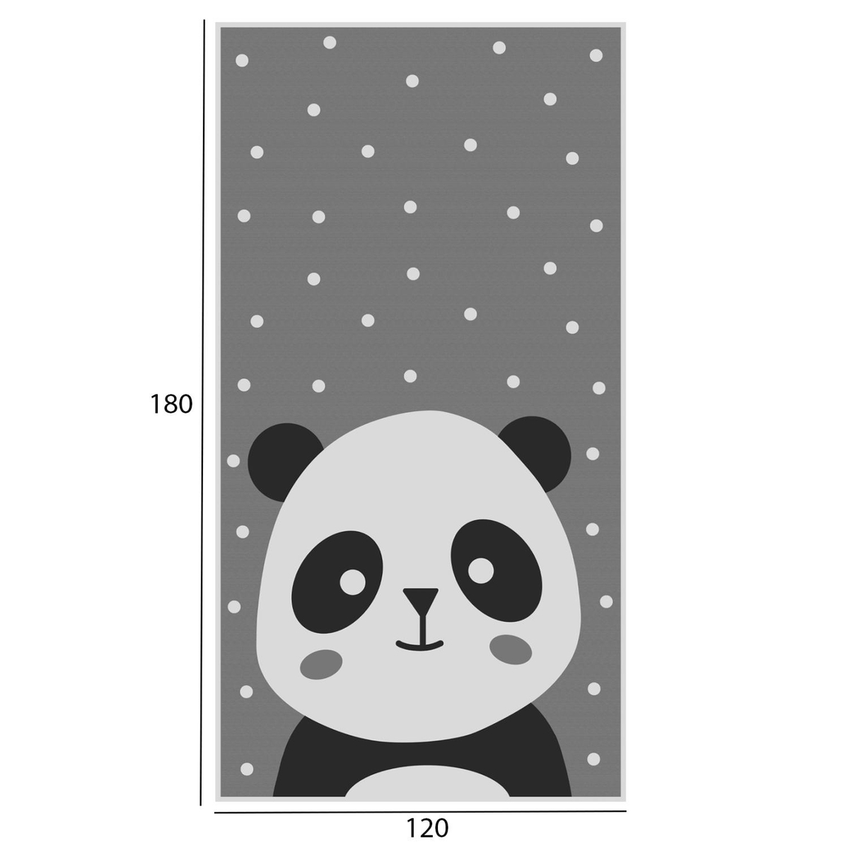 Tepih për fëmijë 120×180 panda HM7679.14