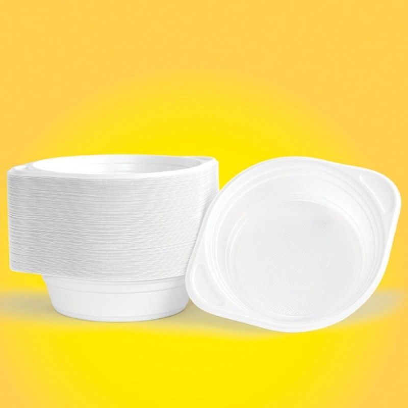 Gota plastike Office Products, 100 copë, 500ml, të bardha