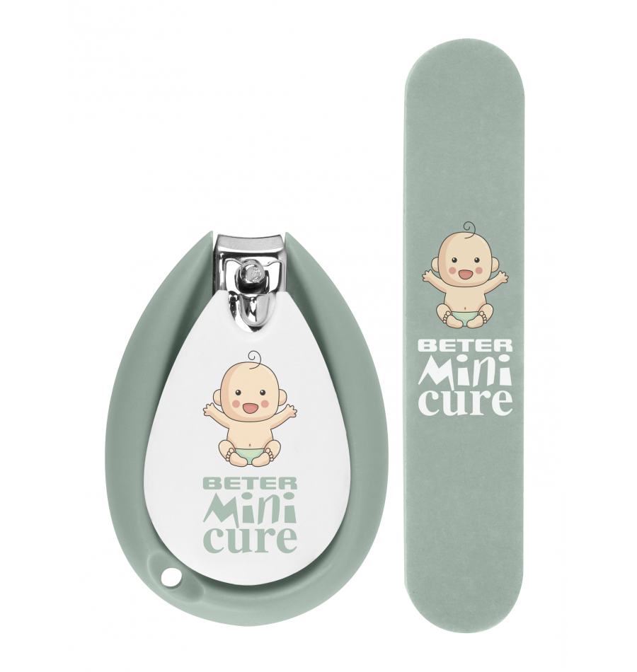 Set për thonjë për bebe BETER Mini Cure, gjelbër