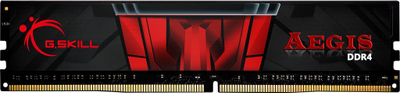 Memorie G.Skill Aegis, DDR4, 8 GB, 2400 MHz, CL17, F4-2400C17S-8GIS