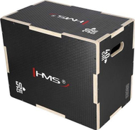 Kuti pliometrike HMS 50x40x30 cm, e zezë Kuti pliometrike HMS 50x40x30 cm, e zezë