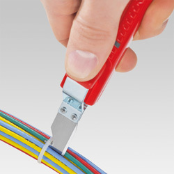Mjet zhveshës izolimi Knipex, i kuq (16 20 165 SB)