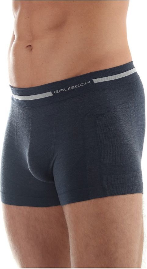 Bokserica Brubeck Comfort Wool, S, të kaltra