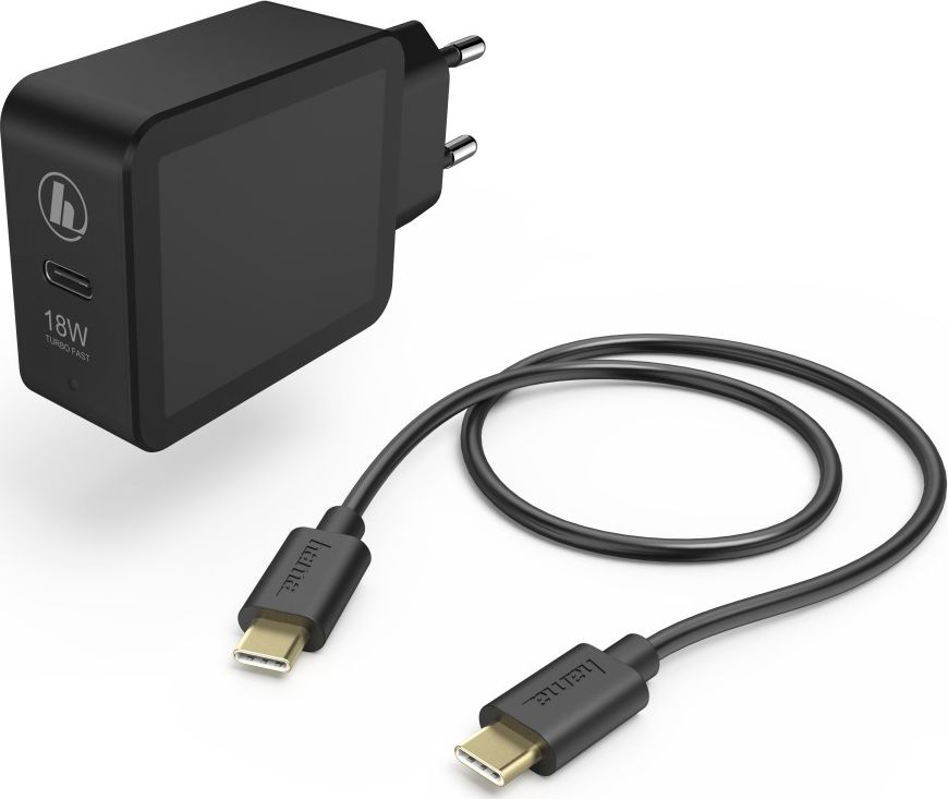 Karikues Hama Charger 1x USB-C, 3A, i zi